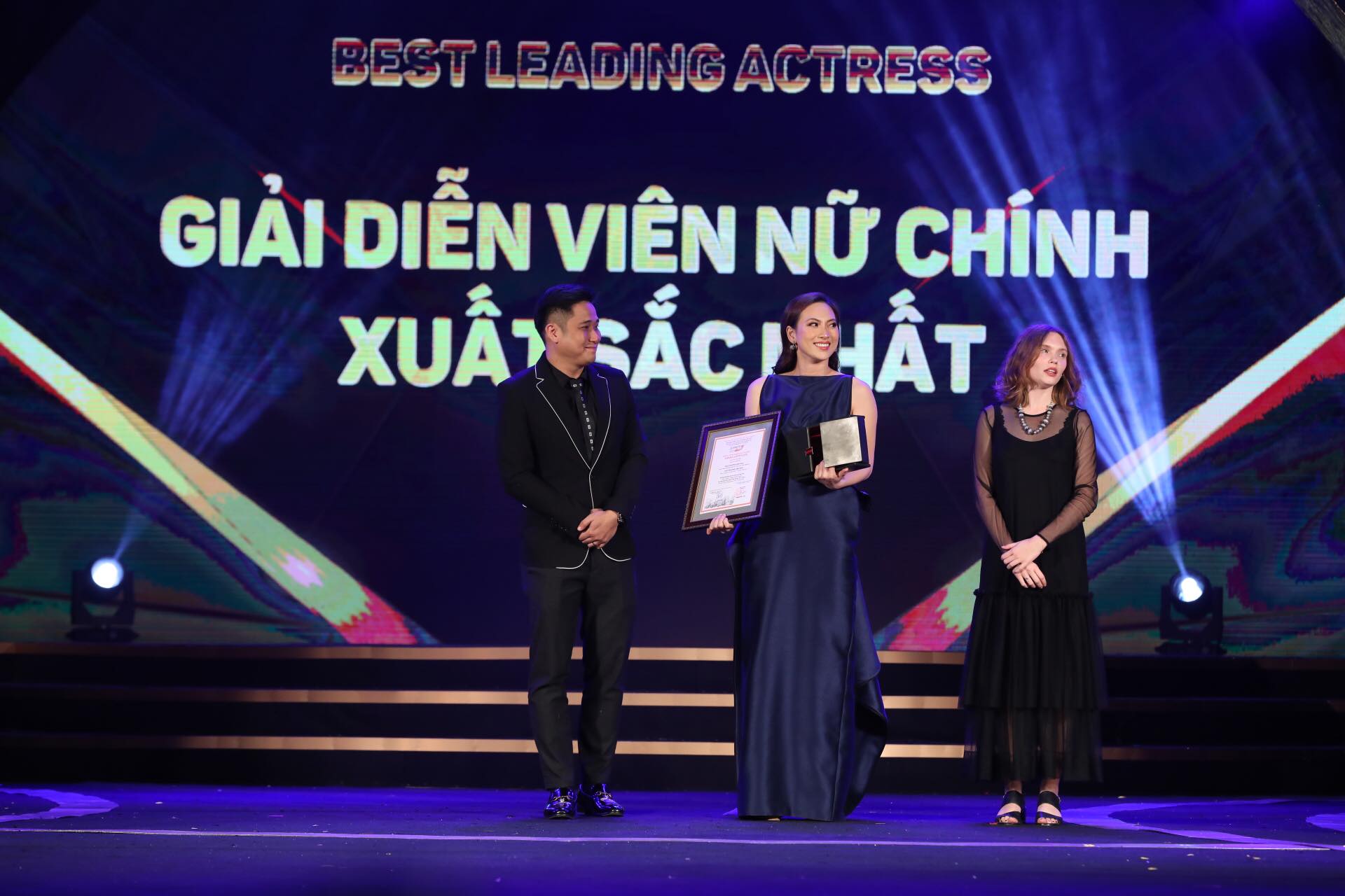 Diễn viên Đào Phương Anh Đào giành Giải Diễn viên nữ chính xuất sắc nhất.
